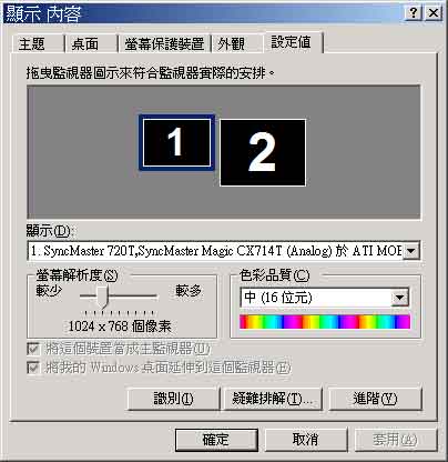 Dual Screen Setup