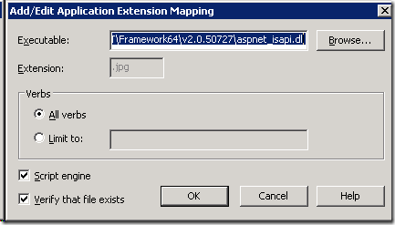 IIS 設定