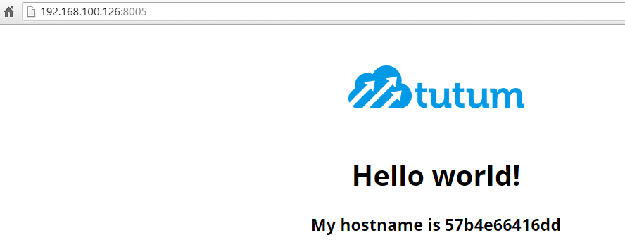 Hello World Result